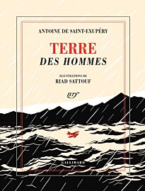 Editions Gallimard - Roman illustré - Terre des Hommes