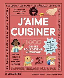 Editions Les Arènes - Livre - J'aime cuisiner