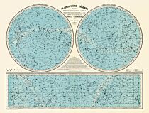 Editions Reliefs (Collection Géographie nostalgique BNF) - Carte (pliée) - Planisphère céleste