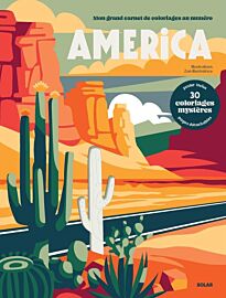 Editions Solar - Cahier de coloriages au numéro - America