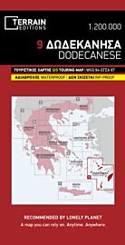 Editions Terrain Maps - Carte du Dodécanèse