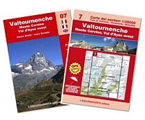 L'Escursionista - Carte de randonnées - N°7 - Valtournenche, Monte Cervino, Val d'Ayas ovest