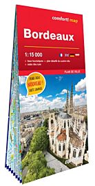 Express Map - Carte plastifiée - Plan de Bordeaux