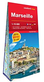 Express Map - Carte plastifiée - Plan de Marseille