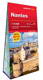 Express Map - Carte plastifiée - Plan de Nantes