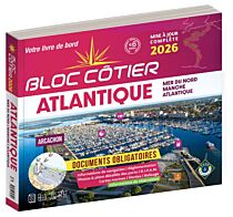Figaro Nautisme - Guide - Bloc Côtier - Atlantique (Mer du Nord, Manche, Atlantique)  - Edition 2026
