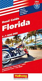 Hallwag - Carte USA n°11 - Floride