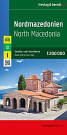 Freytag & Berndt - Carte de Macédoine du nord