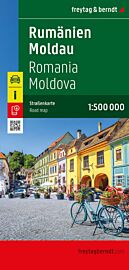 Freytag & Berndt - Carte de Roumanie et Moldavie