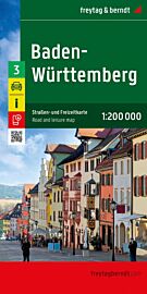Freytag & Berndt - Carte du Baden-Württemberg 