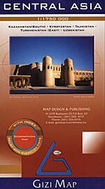 Gizi Map - Carte - Asie Centrale