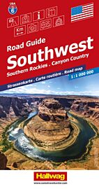 Hallwag - Carte régionale USA n°6 - Southwest USA (Southern Rockies - Canyon Country)