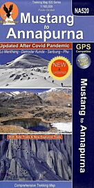 Himalayan map house - Carte réf.NA520 - Mustang to Annapurna