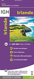 I.G.N - Carte routière - Carte de l'Irlande