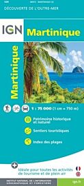 I.G.N. - Carte routière - Carte de la Martinique
