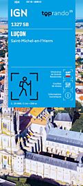 I.G.N - Carte au 1-25.000ème - Série bleue - 1327SB - Luçon - Saint-Michel-en-L'Herm
