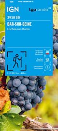 I.G.N - Carte au 1-25.000ème - Série bleue - 2918 SB - Bar-sur-Seine - Loches-sur-Ource