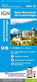 I.G.N - Carte au 1-25.000ème - TOP 25 - 1847 OT - Saint-Bertrand-de-Comminges