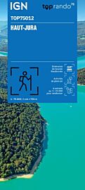I.G.N - Collection Carte Top 75 - n°12 - Haut-Jura