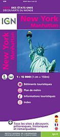 I.G.N - Plan de New-York - Manhattan