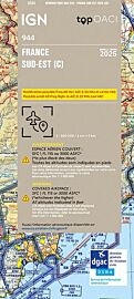 IGN - Carte Aéronautique OACI 944 - France sud-est - Papier - Edition 2025