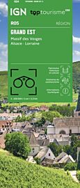 IGN - Carte régionale Top Tourisme - n°R05 - Grand-Est - Massif des Vosges - Alsace-Lorraine