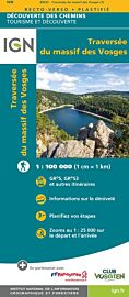 I.G.N - Collection Découverte des chemin - Carte - Traversée du massif des Vosges