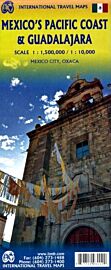 ITM - Carte - Guadalajara et la côte Pacifique du Mexique