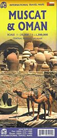 ITM - Carte d'Oman & Muscat (Mascate)