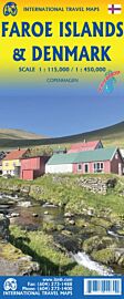 ITM - Carte du Danemark et des îles Féroés