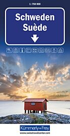 Kummerly Frey - Carte de Suède