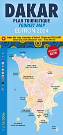 Editions Laure Kane - Carte - Plan de Dakar