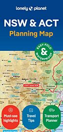 Lonely Planet - Carte (en anglais) - New South Wales & Australian Capital Territory planning map