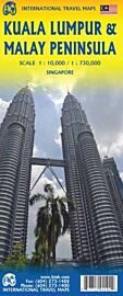 ITM - Carte de Malaisie ouest et plan de Kuala Lumpur