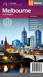 Hema maps - Carte routière - Melbourne et ses environs