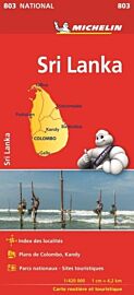 Michelin - Carte - Sri Lanka