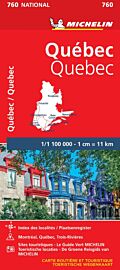 Michelin - Carte N°760 - Québec
