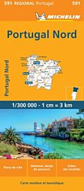 Michelin - Carte régionale n°591 - Portugal Nord 