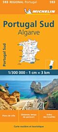 Michelin - Carte régionale n°593 - Portugal Sud, Algarve