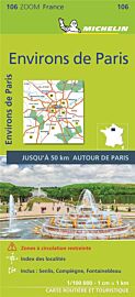 Michelin - Carte Zoom n°106 - Environ de Paris - Edition 2021