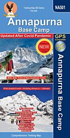 Himalayan map house - Carte réf.NA501 - Annapurna Base camp