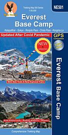 Himalayan map house - Carte réf.NE501 - Everest Base Camp (Kalapatthar, Gokyo, Renjola Pass, Chola Pass, Kongma La)