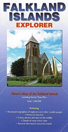Ocean explorer map - Carte en anglais - Falkland islands (Îles Malouines)