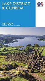 Ordnance Survey - Carte de Lake district - Cumbria
