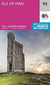 Ordnance Survey - Carte de randonnées - OS 95 - Carte de l'île de Man