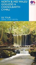 Ordnance Survey - Carte du nord du Pays de Galles - Wales north