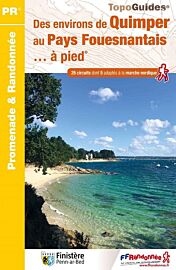 Topo-guide FFRandonnée - Réf.P299 - Des environs de Quimper au Pays Fouesnantais à pied