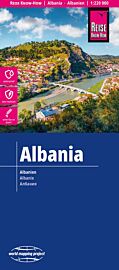 Reise Know-How Maps - Carte - Albanie