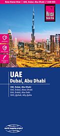 Reise Know-How Maps - Carte des Émirats Arabes Unis (inclus : Dubaï, Abu Dhabi)