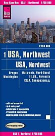 Reise Know-How Maps - Carte du Nord-Ouest des Etats-Unis